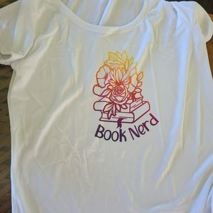 Book nerd shirt